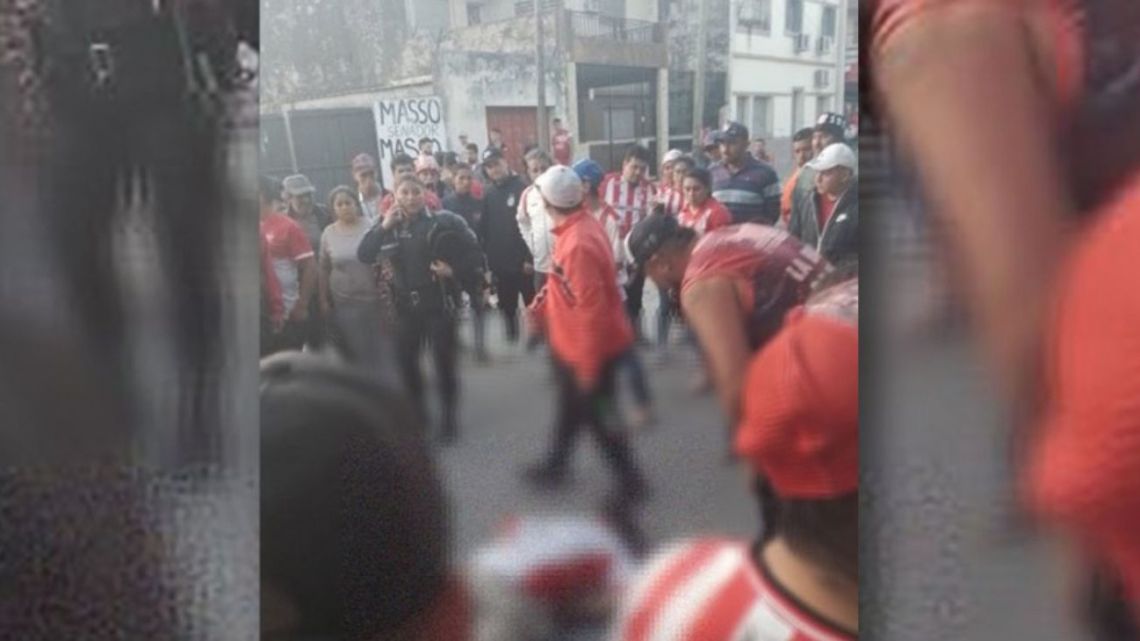 A San Martín de Tucumán fan was shot in the build-up to the clash with Belgrano.