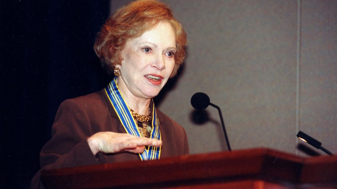 Rosalynn Carter, former first lady of the United States, was diagnosed with dementia
