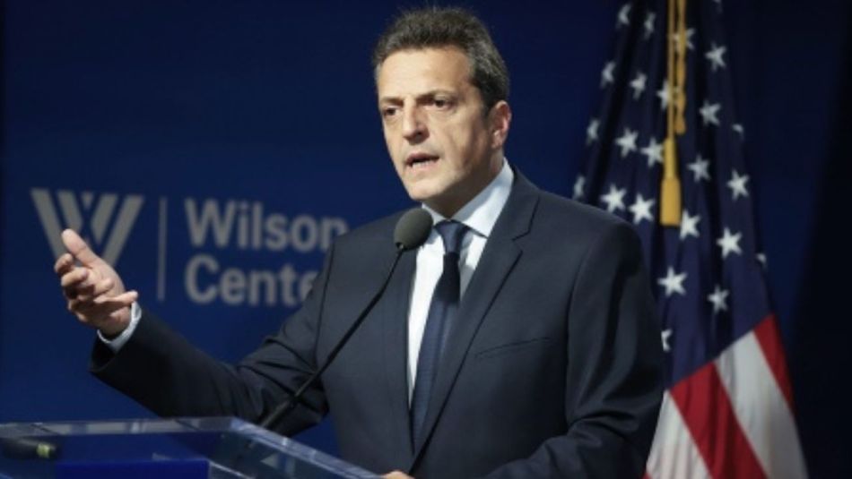 Sergio Massa en Estados Unidos