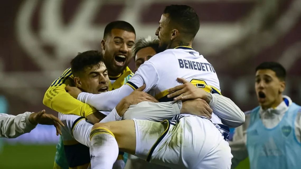 Benedetto fue otra vez el héroe de Boca y le dio el triunfo ante Lanús por 1-0 - Vimarsana News