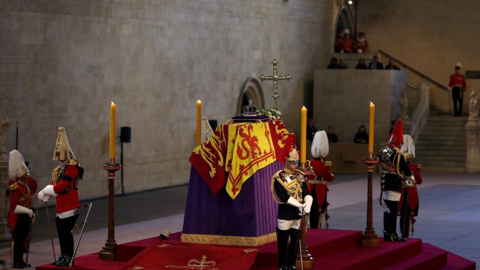 Procesión fúnebre de la reina Isabel II en Londres