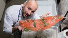 El chef Jerome Mathe recorrerá durante cuatro meses diferentes hoteles de la Patagonia llevando sus creaciones culinarias.
