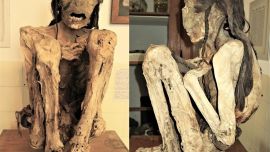 Las momias pertenecen a dos hombres que habitaron en la América del Sur precolombina.