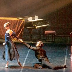 “Onegin”. Ballet en tres actos, basado en la novela de Alexander Pushkin. | Foto:cedoc