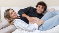 Nico Lugano y Valentina Sánchez esperan su primer hijo.
