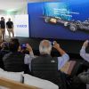 Presentación del Iveco 170G21, primer bus a GNC producido en la Argentina.