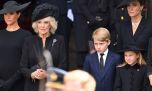Los looks de Camilla Parker, Kate Middleton, Meghan Markle y la princesa Charlotte en el último adiós a la Reina Isabel II