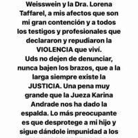 Javier Naselli rompió el silencio tras el fallo judicial: “Quiero tener la tenencia de mi hijo”