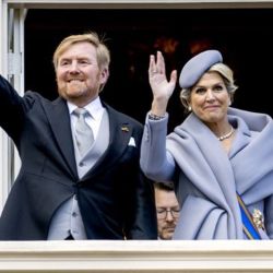 Máxima Zorreguieta elige un vestido de gran volumen para el Día del Príncipe en Holanda