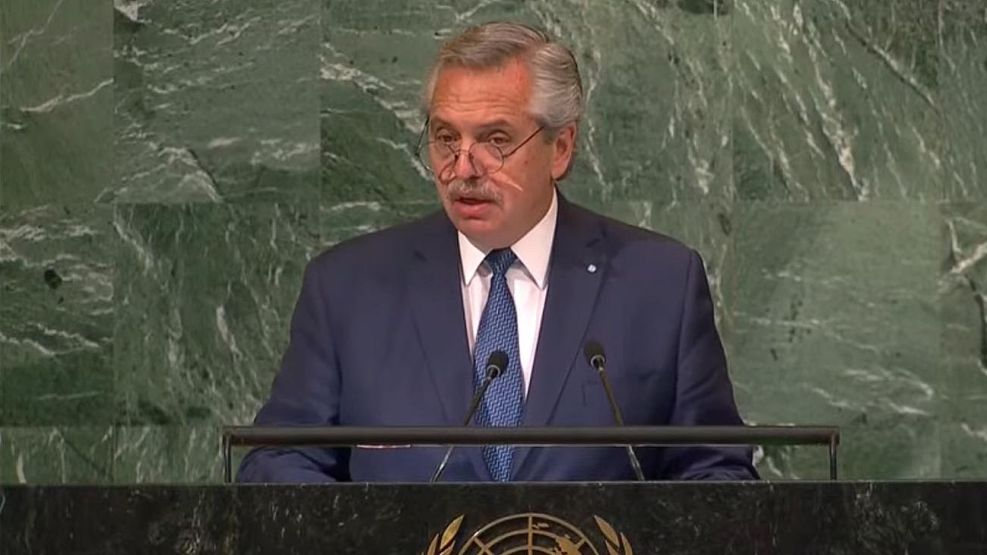 Alberto Fernández en la ONU 20220920