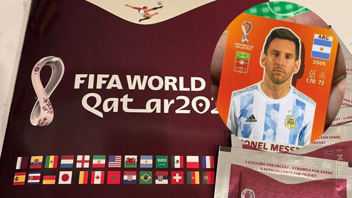FIFA World Cup Qatar 2022 stickers.