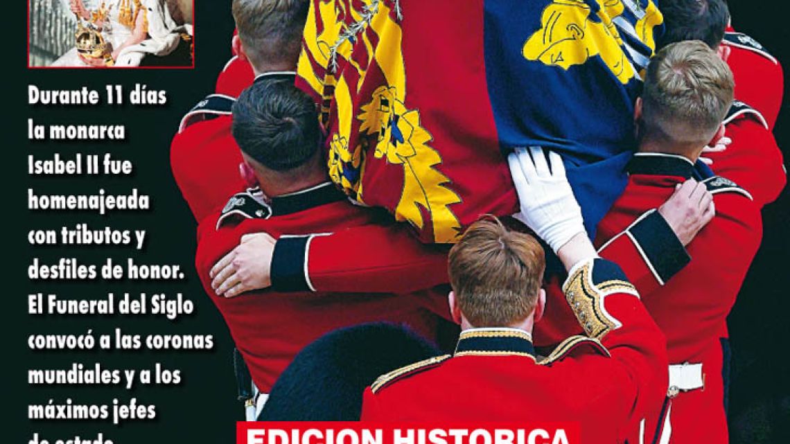 Toda la íntimidad del último adiós a la Reina Isabel II Caras
