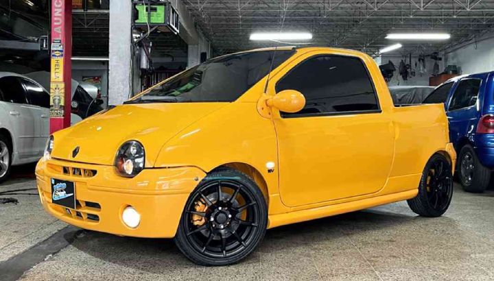 Mirá la Renault Twingo pick-up: de compacto a deportivo