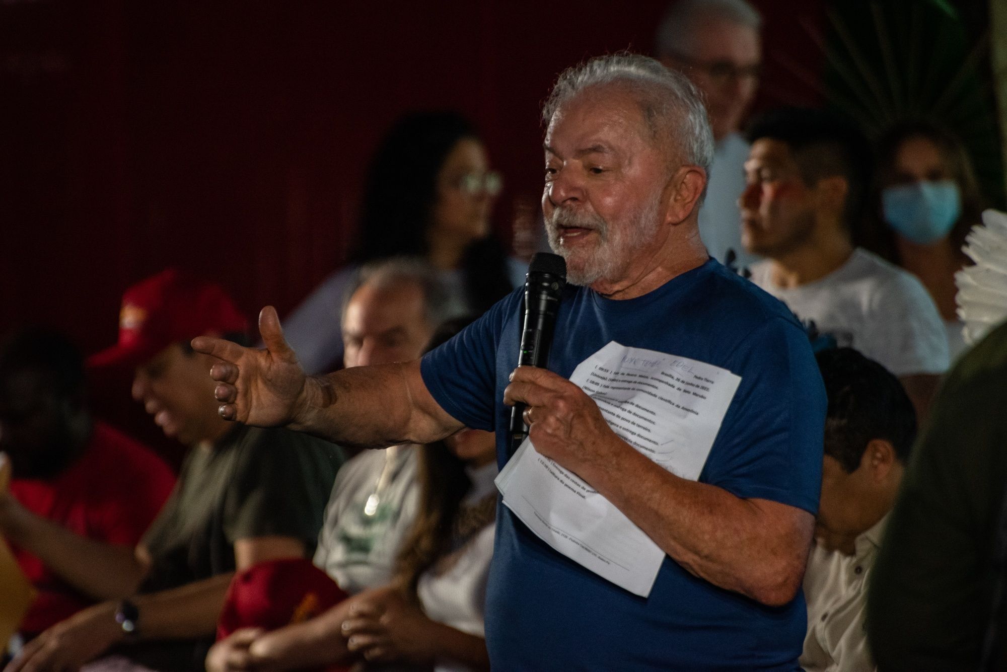 Former President Lula Meets With Amazonian Indigenous Community Leaders