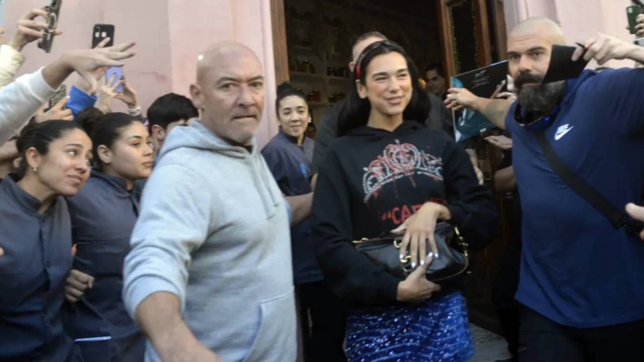 Dua Lipa en Argentina y el tour de las celebs. | Foto:CEDOC