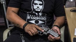 Partidario de Bolsonaro armado