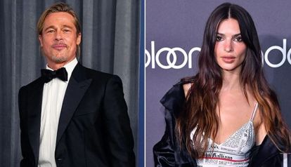 Brad Pitt y Emily Ratajkowski