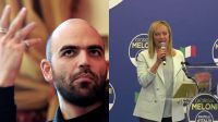 Roberto Saviano denuncia que los votantes de Giorgia Meloni lo "invitan" a abandonar Italia
