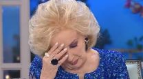 El video del día que se prendió fuego una torta en la mesa de Mirtha Legrand