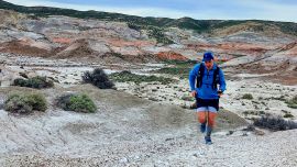 Paisajes de Comodoro Ultra Trail, en Comodoro Rivadavia