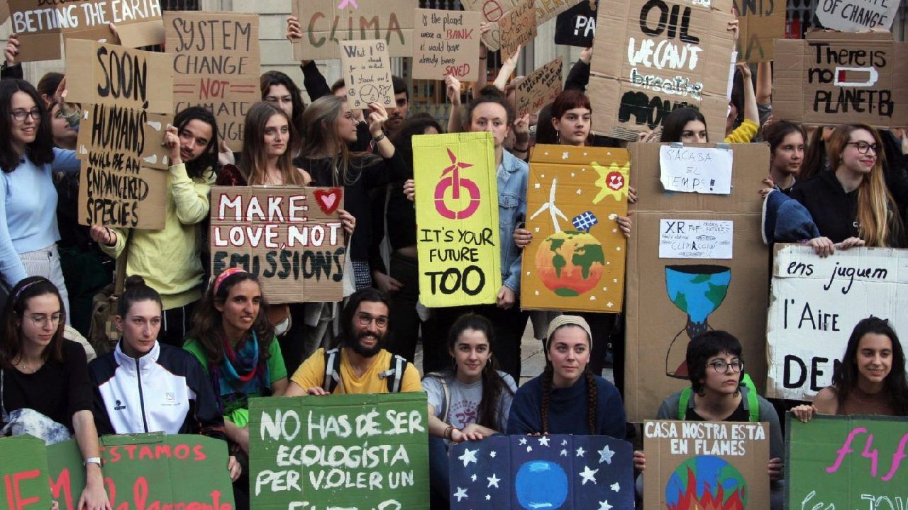 Protesta ecológica.  | Foto:CEDOC