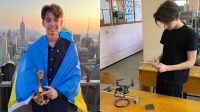 Un adolescente inventó un dron para detectar minas terrestres