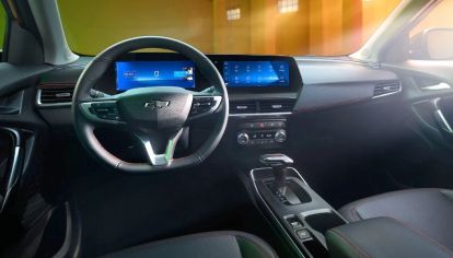 Detalles del interior de la Chevrolet Montana: diferente a Tracker