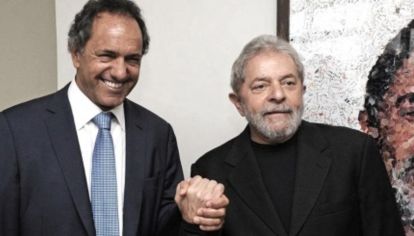 Scioli y Lula