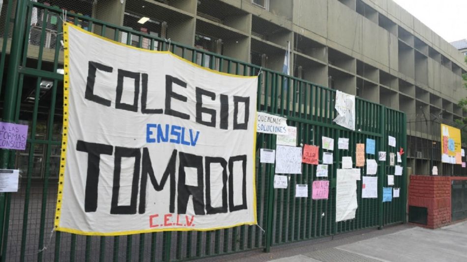 Colegios tomados de la Ciudad de Buenos Aires