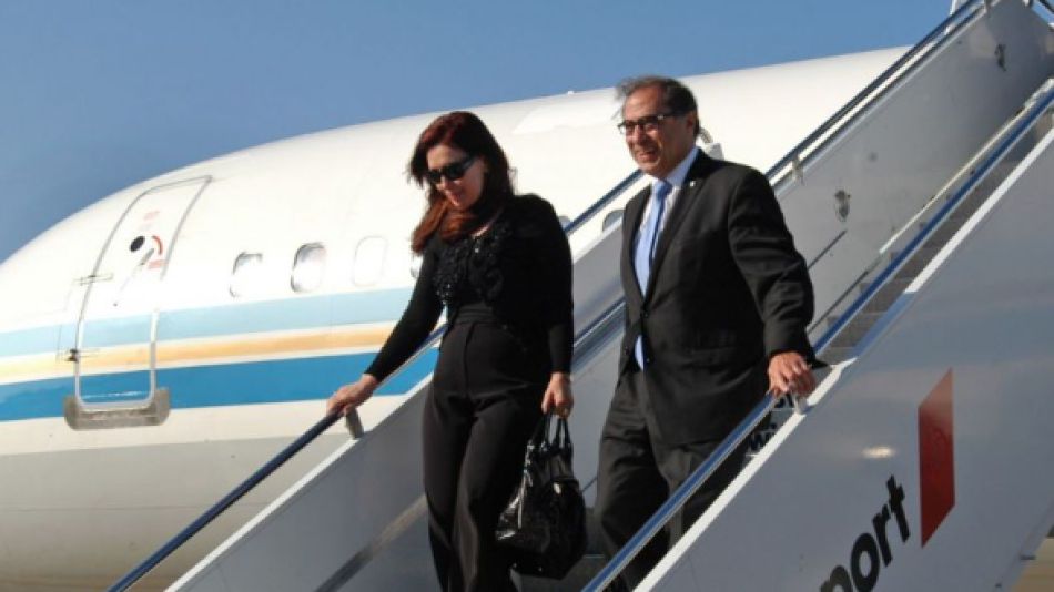 Cristina Kirchner avion presidencial
