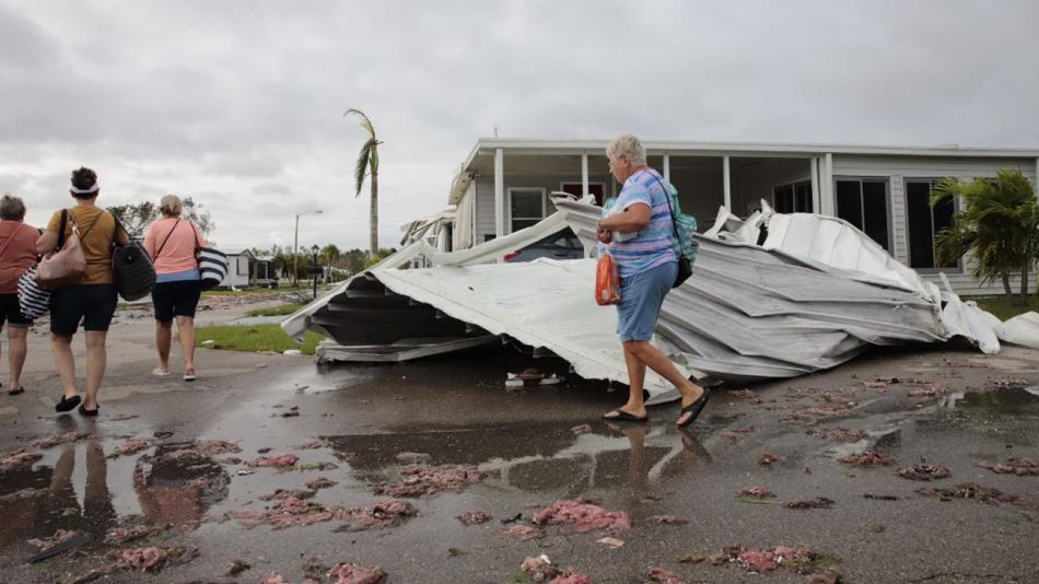 Huracán Ian en Florida 20220929