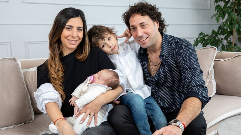 Martin Kesman y su familia en exclusiva para CARAS