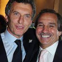 Nicky Caputo y Mauricio Macri | Foto:Cedoc