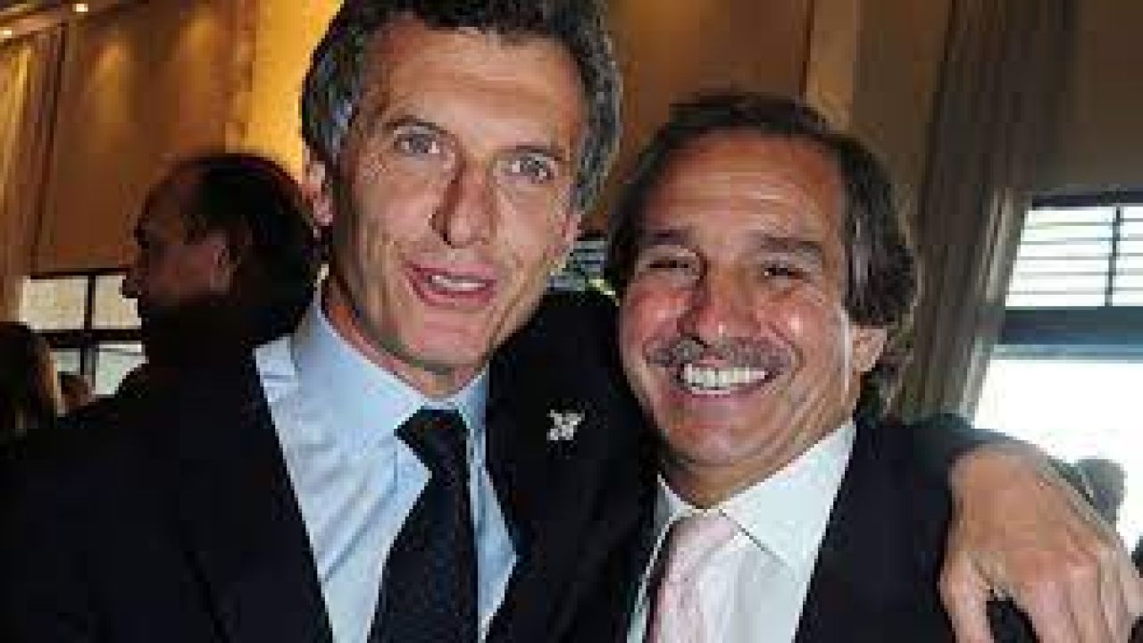 Nicky Caputo y Mauricio Macri | Foto:Cedoc