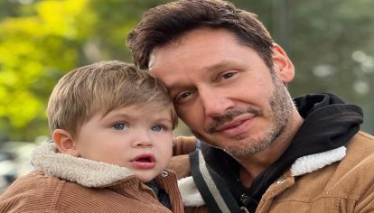 Benjamín Vicuña compartió el rotundo nuevo look de su hijo Amancio: "Picarón"