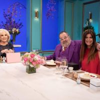 Las mejores fotos de la entrevista de Mirtha Legrand a Jorge Lanata y Elba Marcovecchio