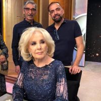 Las mejores fotos de la entrevista de Mirtha Legrand a Jorge Lanata y Elba Marcovecchio