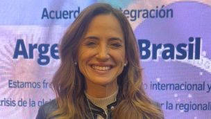 Victoria Tolosa Paz, en San Pablo.