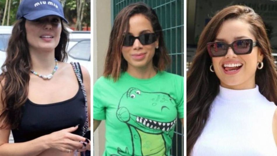 Los looks que eligieron los famosos en Brasil para ir a votar