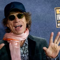 Mick Jagger asiste al estreno de "Leopoldstadt" en Broadway en el Teatro Longacre en la ciudad de Nueva York. | Foto:Roy Rochlin/Getty Images/AFP