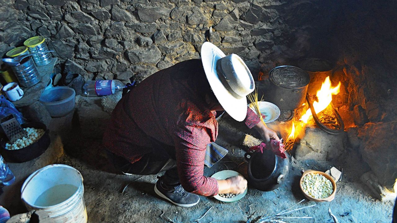 Florentina Alejo y su cocina de olla | Foto:Gentileza Walter Leal