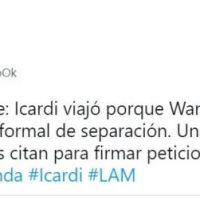 El mensaje de Mauro Icardi tras el polémico encuentro con Wanda Nara en el país
