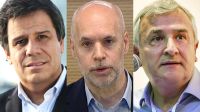 Facundo Manes, Horacio Rodríguez Larreta y Gerardo Morales 20221004