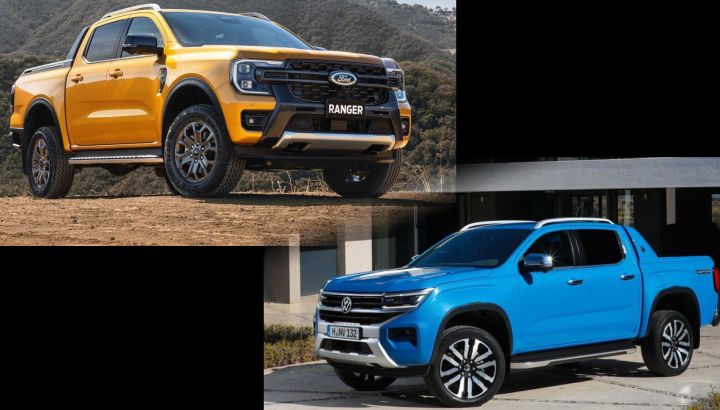 Volkswagen Amarok II y Ford Ranger: ¿qué diferencias hay?