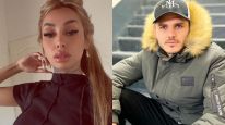 Tamara Báez y Mauro Icardi