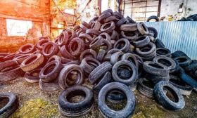 Economía circular: así se reciclan los neumáticos usados