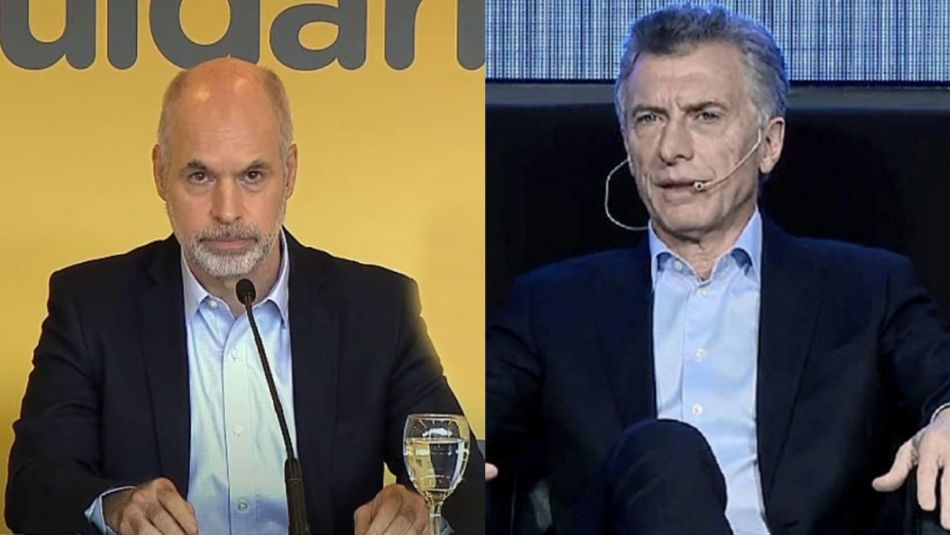 Tensión entre Horacio Rodríguez Larreta y Mauricio Macri