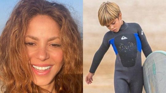 Shakira debió retar en público a su hijo Sasha Piqué