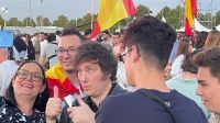 Milei en España