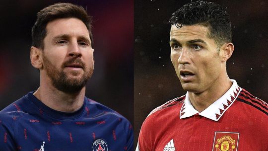 Lionel Messi y Cristiano Ronaldo 20221010